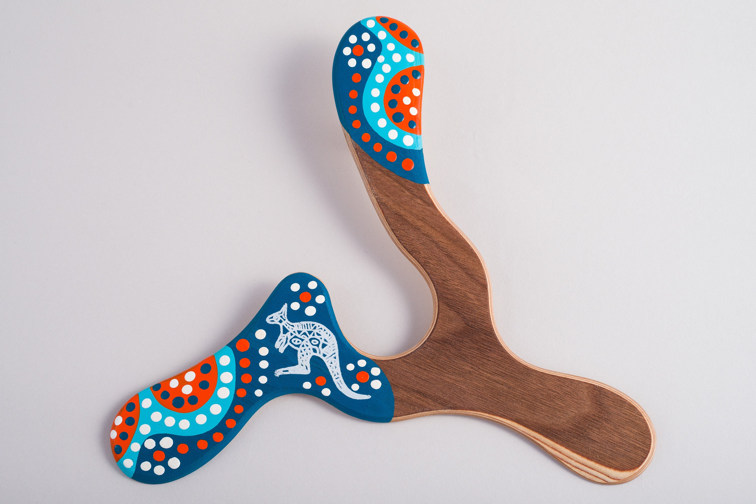 Wallaby Boomerang boomerang for Adults Made of Wood Etsy