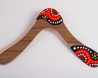 Waak Boomerang (Authentic Wooden Boomerang for Adults)