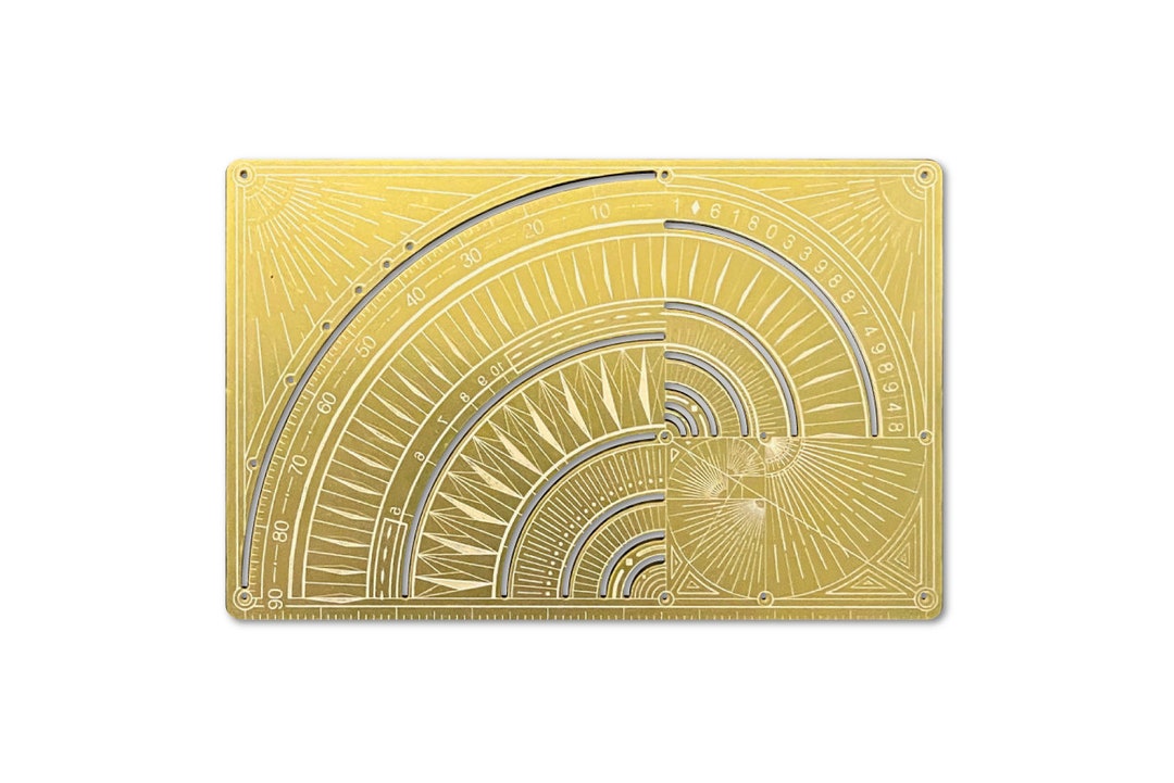 Artistry Edition Golden Ratio Ruler | Sketching Tool | Draw Draft DIY ...