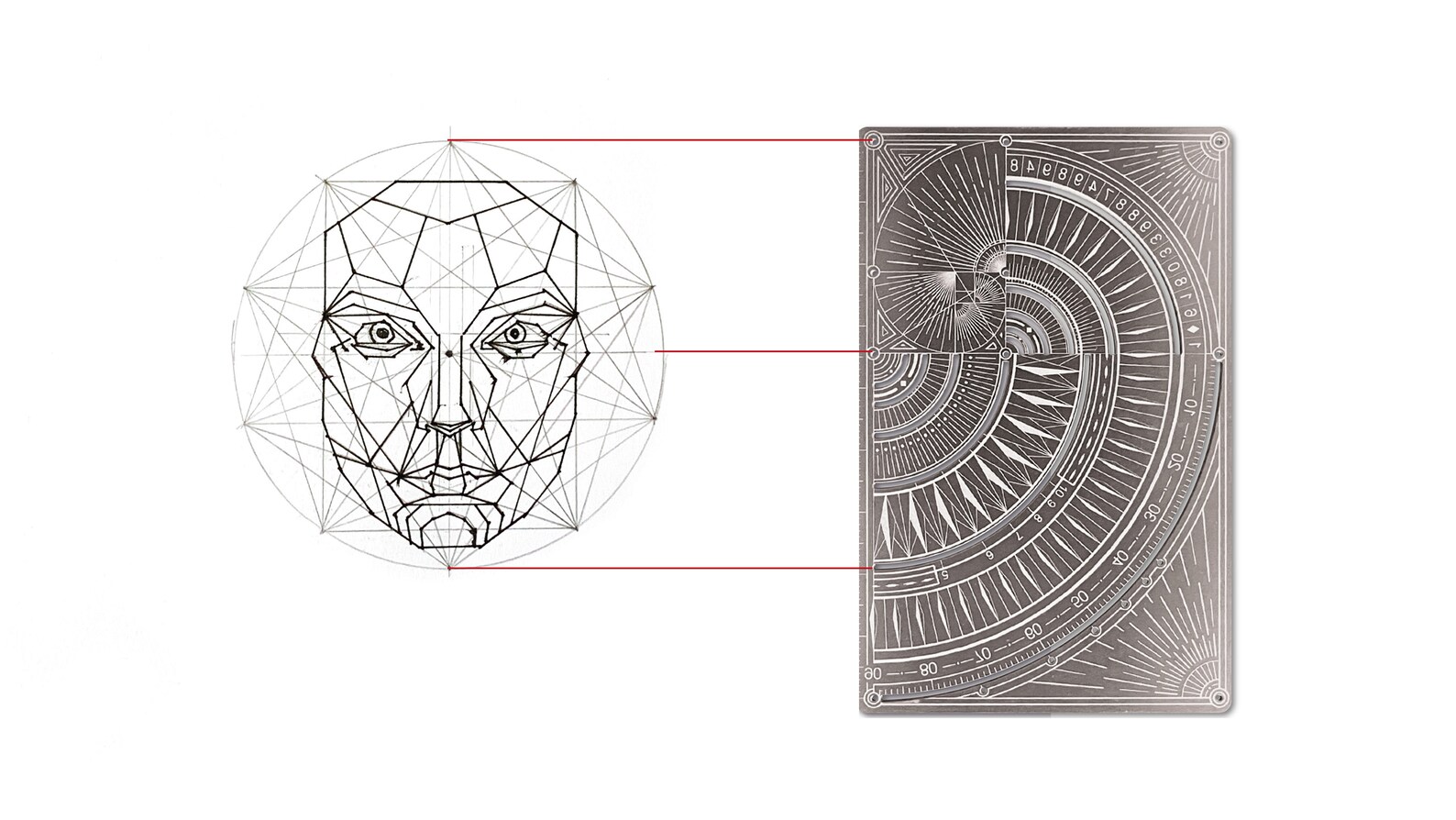 Artistry Edition Golden Ratio Ruler | Sketching Tool | DIY Craft ...