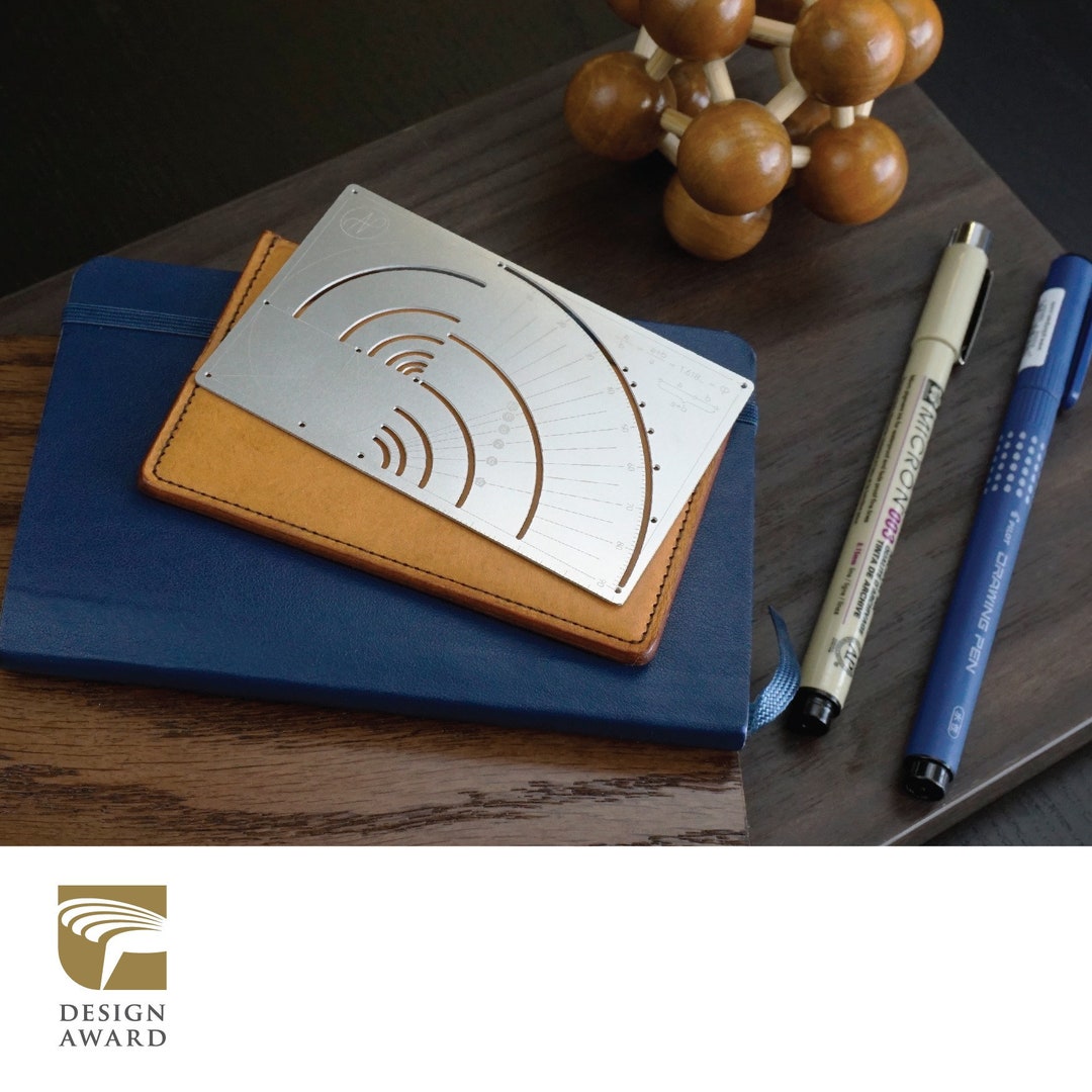 Golden Ratio Ruler | Sketching Tool | Draw Draft DIY Craft Stationery ...