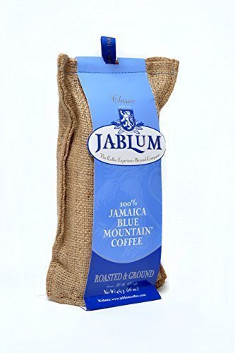Jablum Jamaica Blue Mountain Coffee, Ground 16oz, Authentic Jamaican