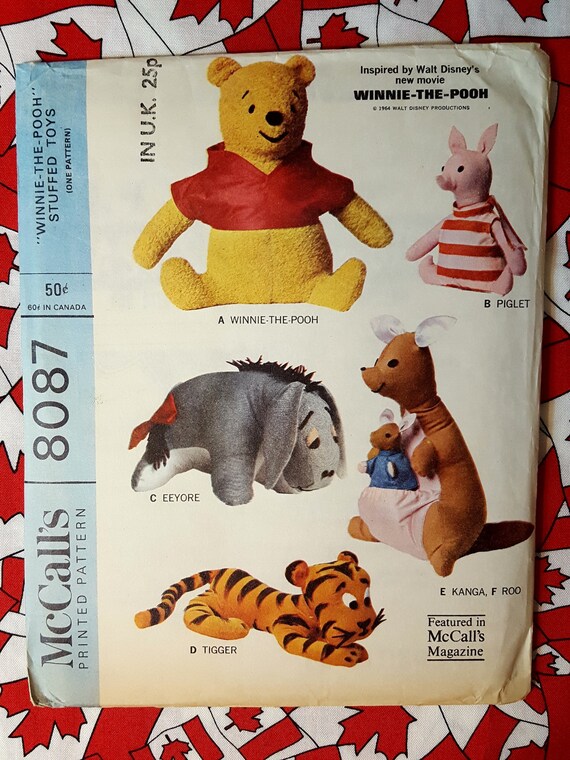 old fashioned winnie the pooh stuffed animal