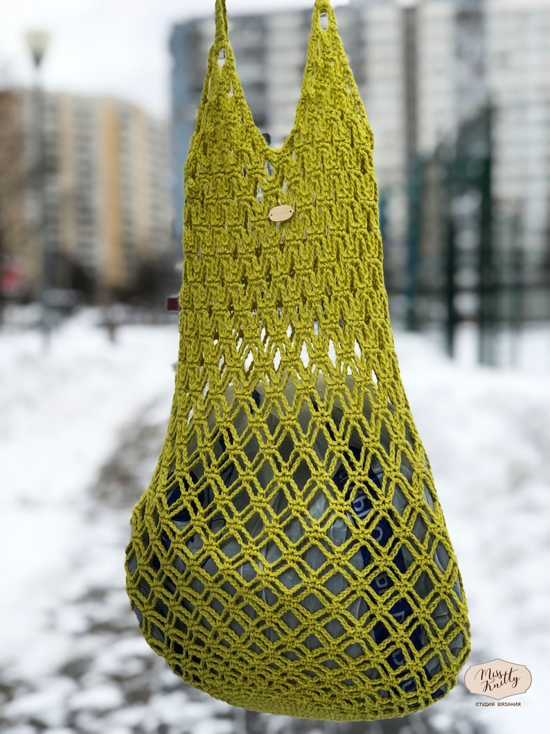 Shopping bag String bag Net Tote Bag Crochet Shopping Bag for Markets Totebag Eco friendly Ecobag for vegetable Avoska Reusable Mesh Bag