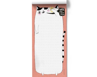 Cat notepad – Oops, almost forgot!