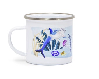 Enamel children's mug mermaid – 370 ml