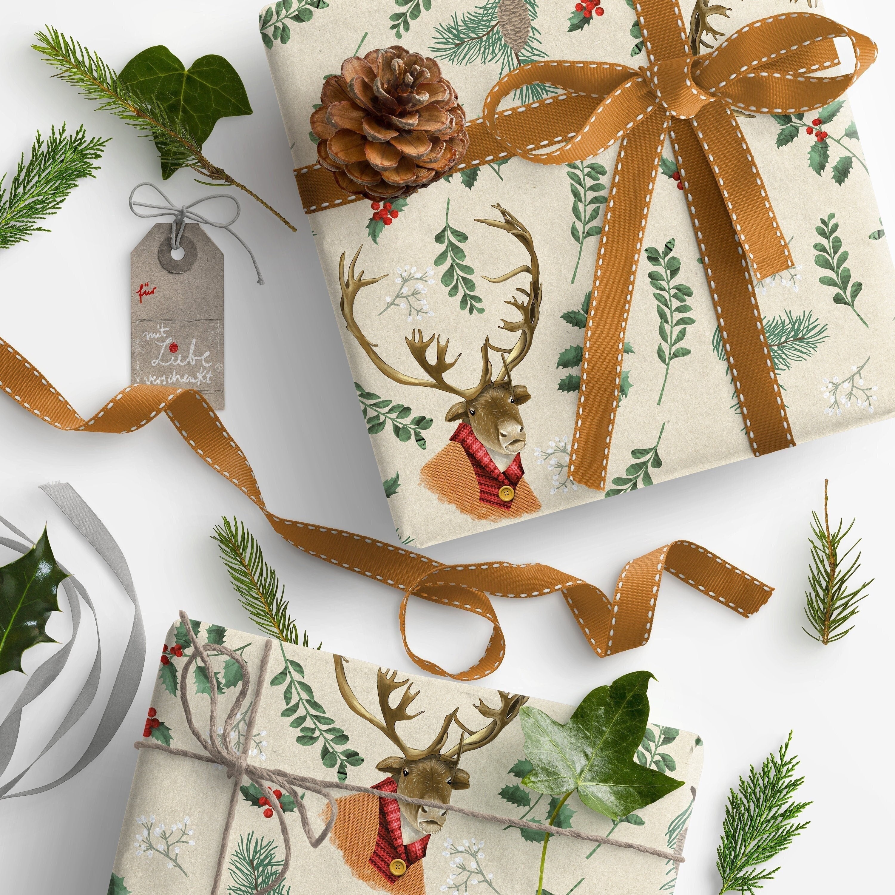 Download premium image of Wrapping up Christmas gifts about christmas  handmade, christmas craft, wrappi…