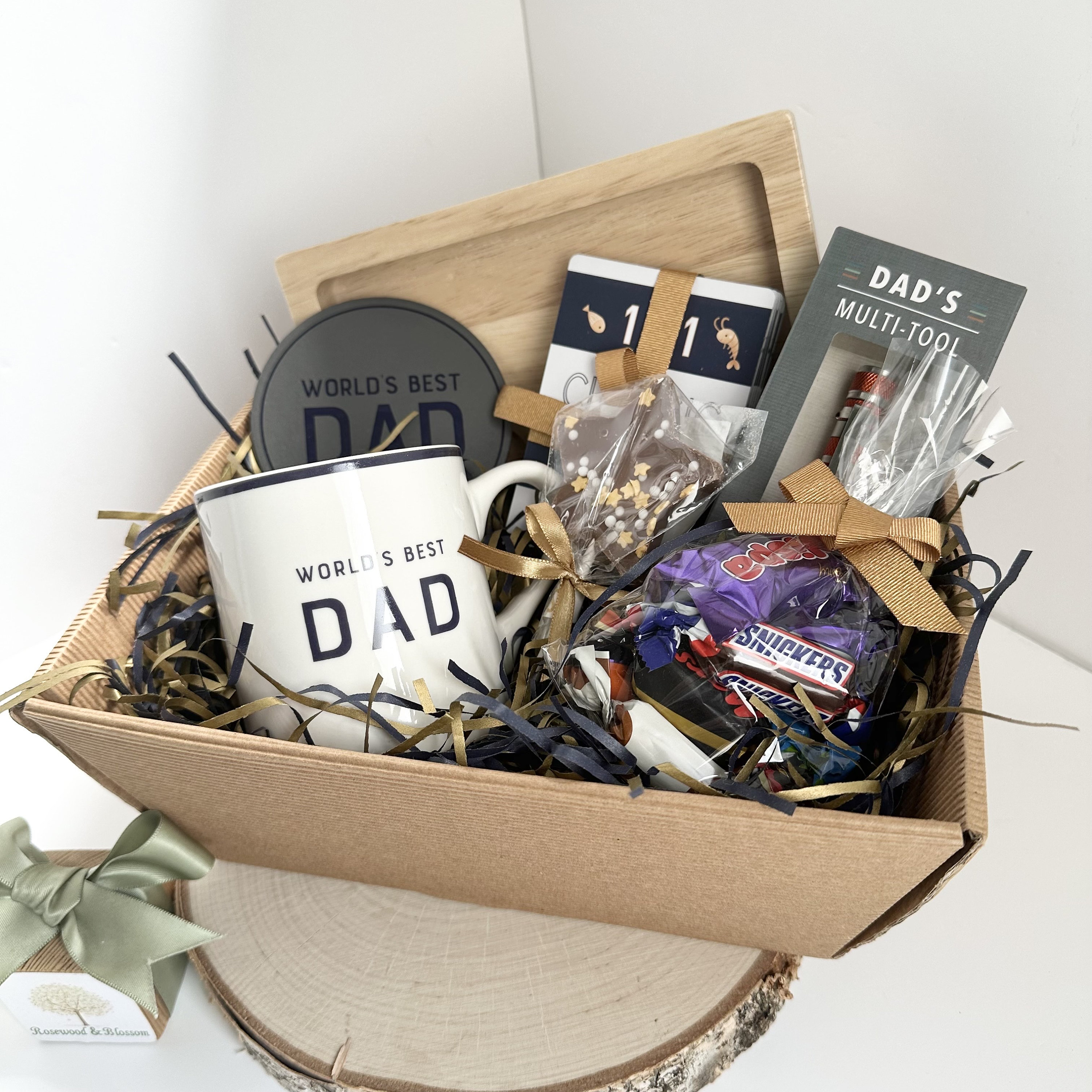 Gift baskets for dad discount