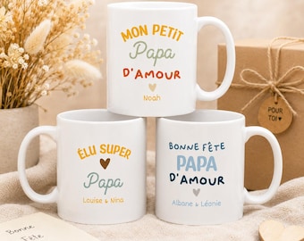 Mug personnalisé - Fête des Pères, Papa, anniversaire - Idées cadeaux