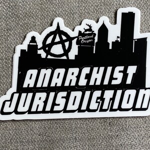 Portland Anarchist Jurisdiction Sticker