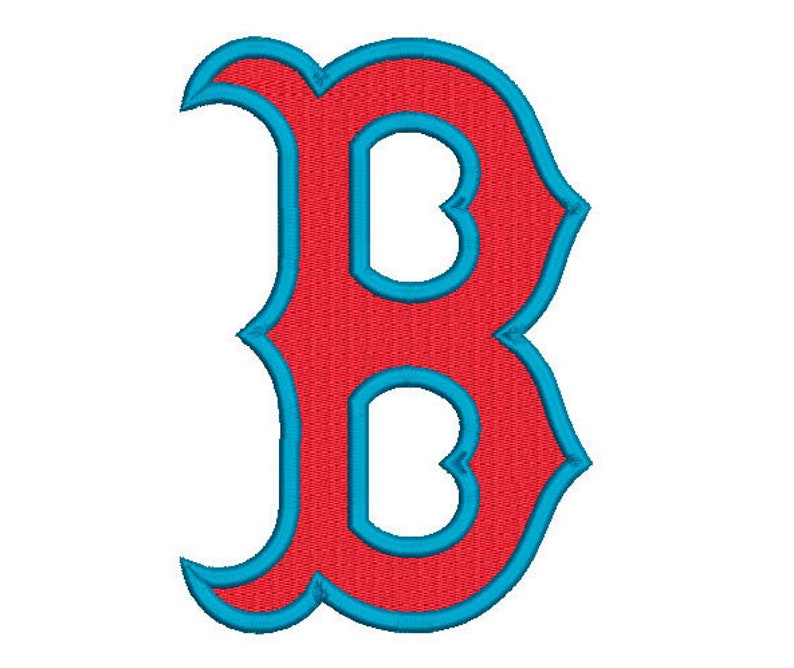 8 sizes Boston Red Sox Embroidery Design Baseball Logo | Etsy