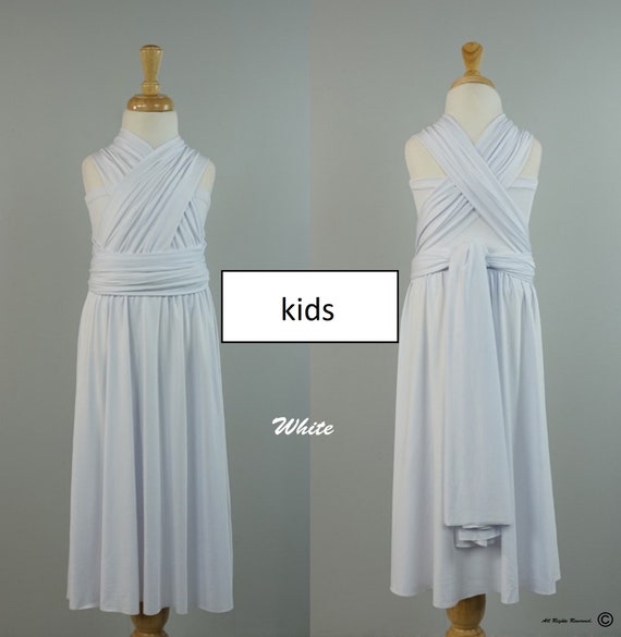 junior girls white dresses