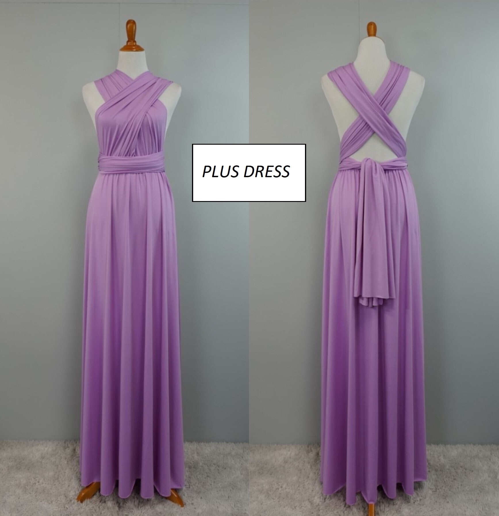 lavender plus size dresses for weddings