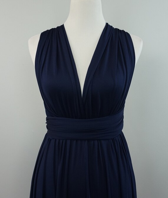 infinity dress midnight blue