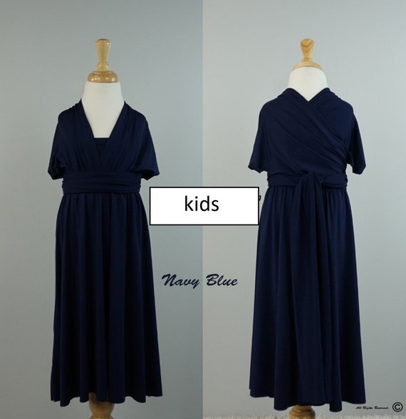 navy blue dress for kids