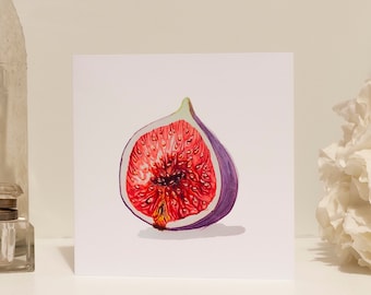 Fig Greetings Card | Novelty Greetings Cards UK