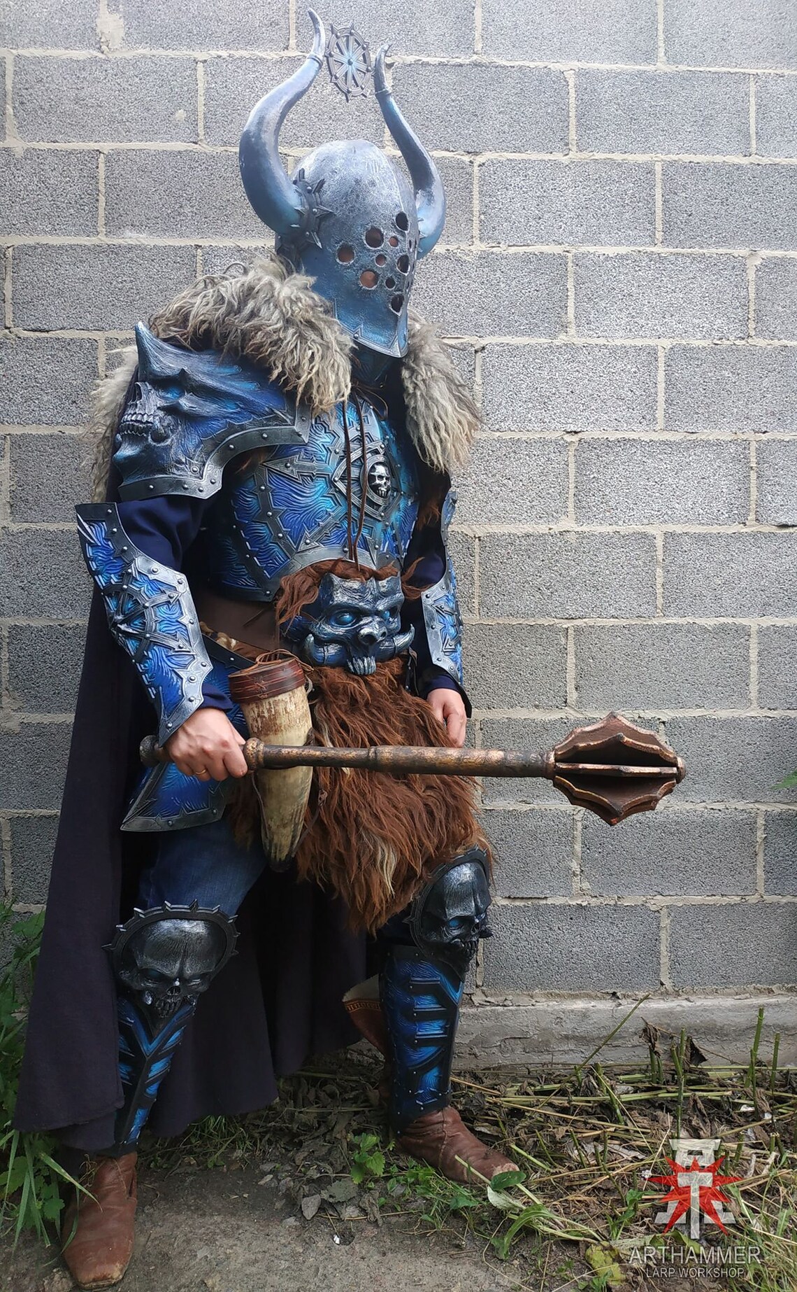 Tzeentch chaos armor set LARP and Cosplay armour Fantasy | Etsy