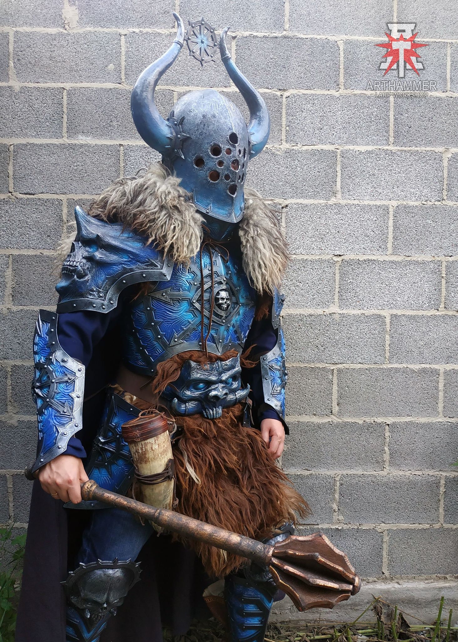 Tzeentch Chaos Armor Set LARP and Cosplay Armour Fantasy Etsy