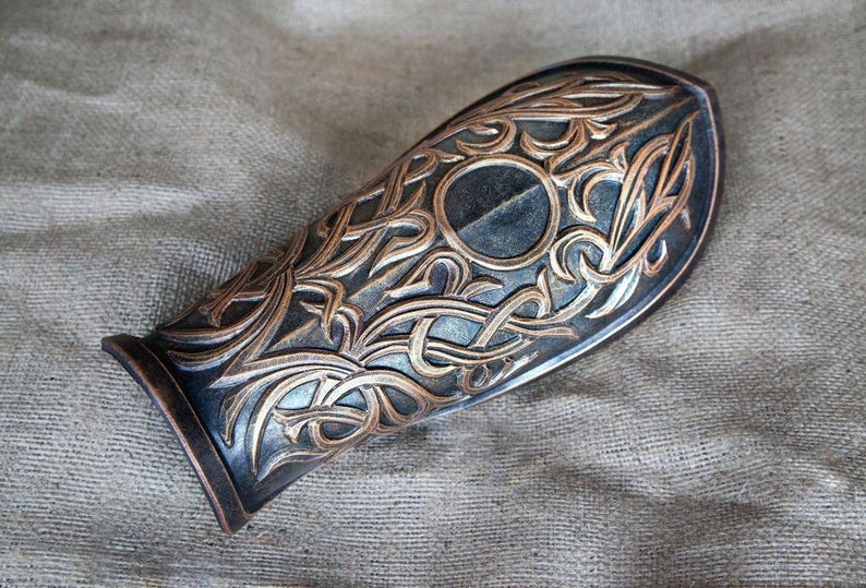 Fantasy warrior bracers Fantasy Knight armor Medieval Etsy