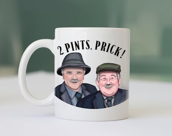 Taza de dos pintas de Still Game / Regalo divertido de Navidad de Still Game / Copa de Jack y Victor / Amigo secreto escocés / Still Game