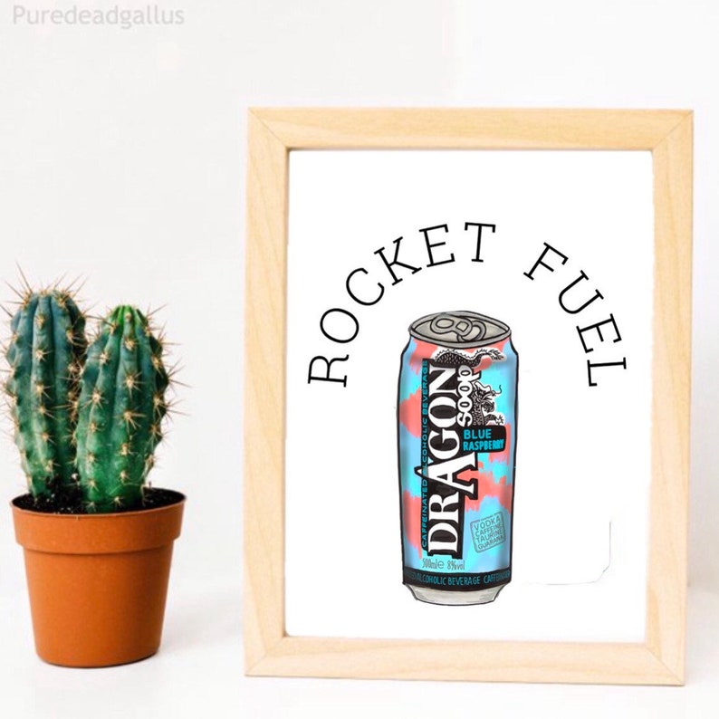 Dragon Soop Scottish Print / Scottish Patter Bevy / Dragon Etsy