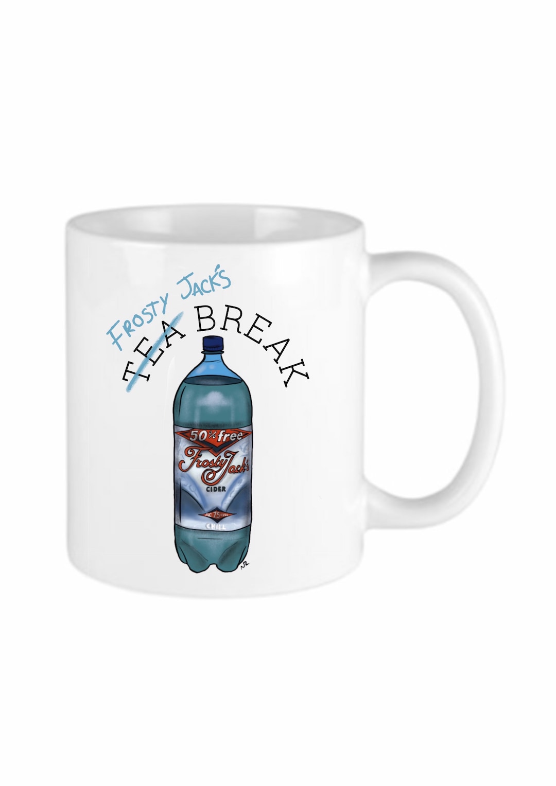 Frosty Jacks Mug / Funny Frosty Jacks Gift / Scottish Gift Idea / Tea