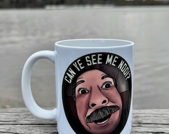 Taza de juego tranquilo: Jack Bogus Gas Man, divertido regalo escocés