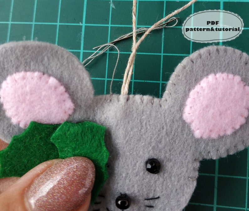 mouse-sewing-pattern-felt-mouse-pattern-felt-animal-patterns-etsy
