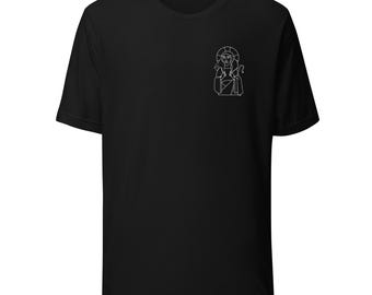 Christ the Good Shepherd Coptic Icon Shirt | Orthodox Christian Unisex T-Shirt | Jesus Shepherd Tee | Religious Gift