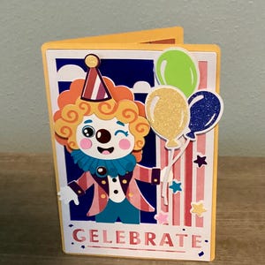 Alles Gute zum Geburtstagkarte für Kind - Süßes & ausgefallenes Design - individuelle Personalisierung (Name des Kindes, Alter)