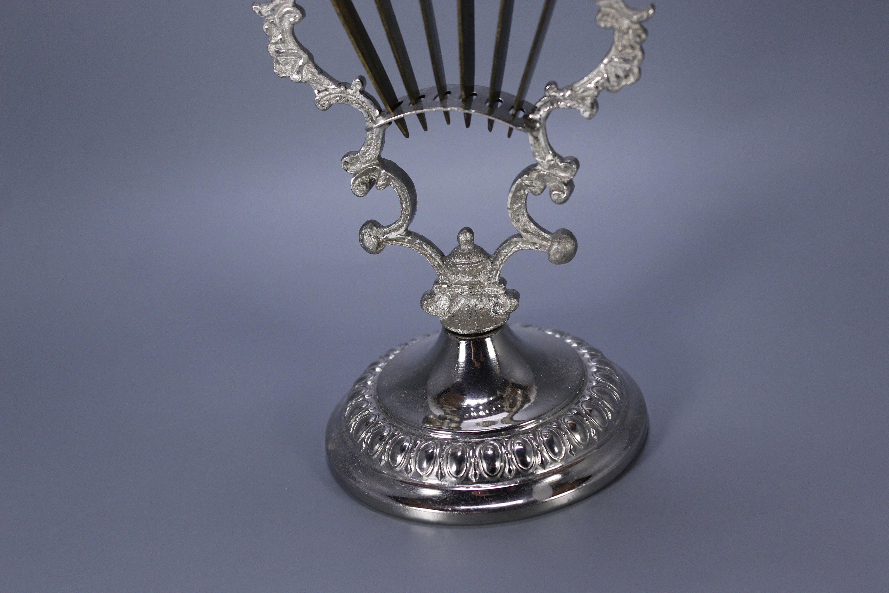 Uchatius Bronce Set of 6 six Fruit Knives Blue Onion Etsy