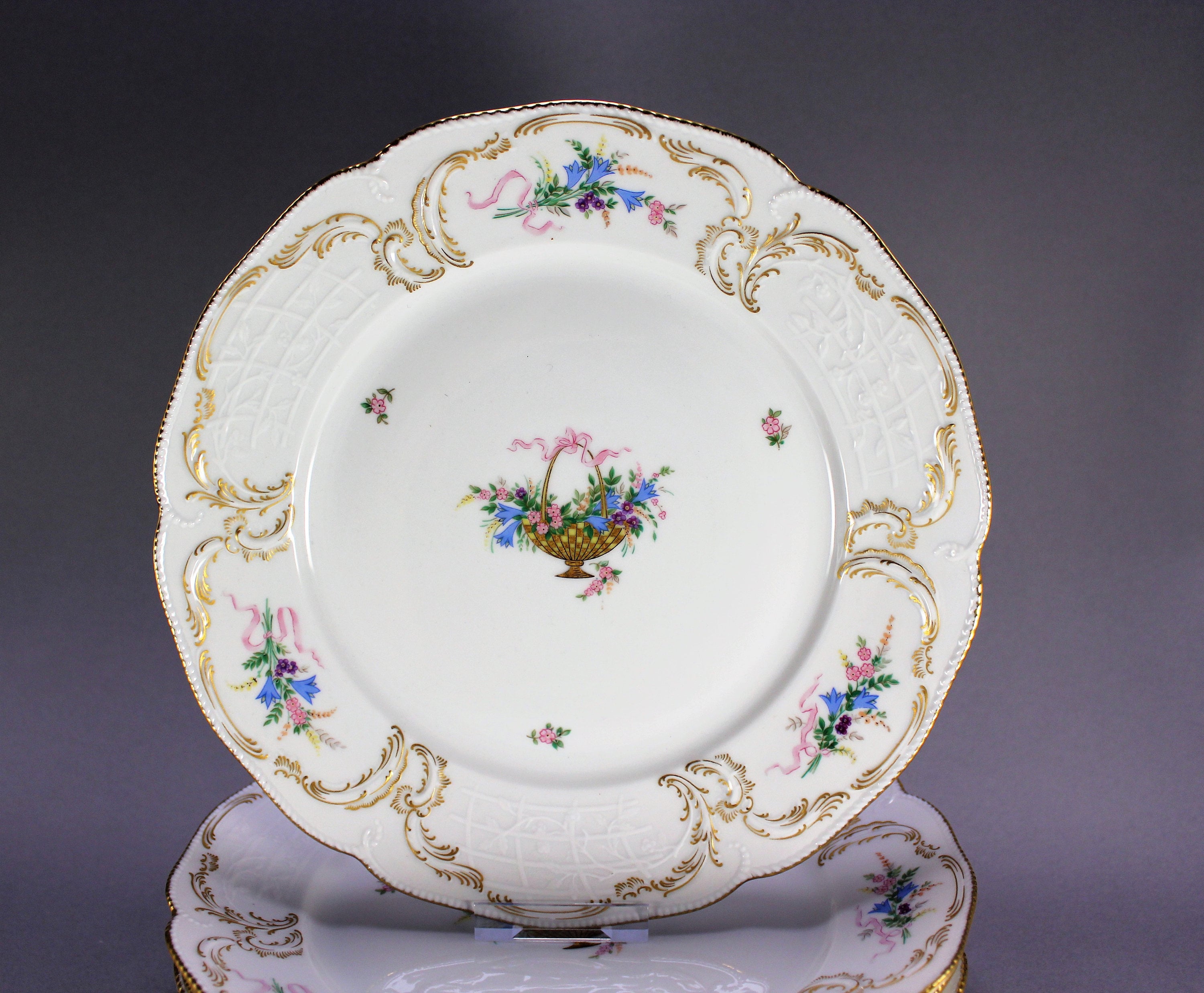 Rosenthal Sanssouci Porcelain Dinner Plate 1950's Etsy
