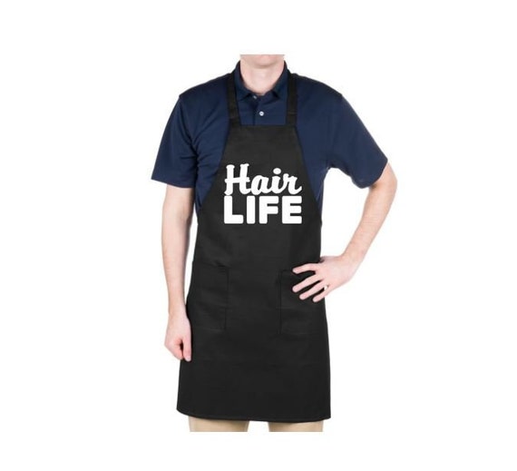 Hair Stylist Apron Hair Stylist Hair Life Apron Hair Life Etsy