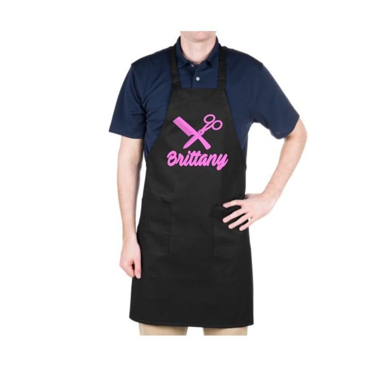 Hair Stylist Custom Apron Personalized Hair Stylist Apron Etsy