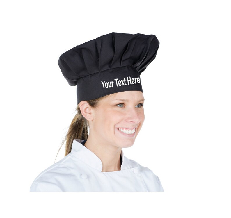 Your Text Here Chef Hat Personalized Chef Hat Customized Etsy UK