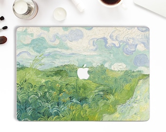 Van Gogh Macbook case Floral Macbook Pro 13 16 15 inch Air 13 2020 Art Macbook 12 Vintage Painting Painted Nature Landscape Aesthetic case