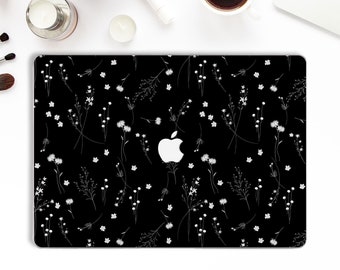 Floral Macbook case Simple Macbook Pro 13 16 15 inch Air 13 Flowers Macbook 12 Cute Plants Nature Minimalist Aesthetic Minimal Dandelion