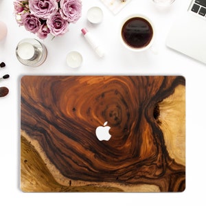 Wood Macbook case Tree Macbook Pro 13 inch a2159 Air 13 Pro 15 a1932 2018 for Men Macbook 12 inch Wooden Aesthetic Brown Retina Hard case