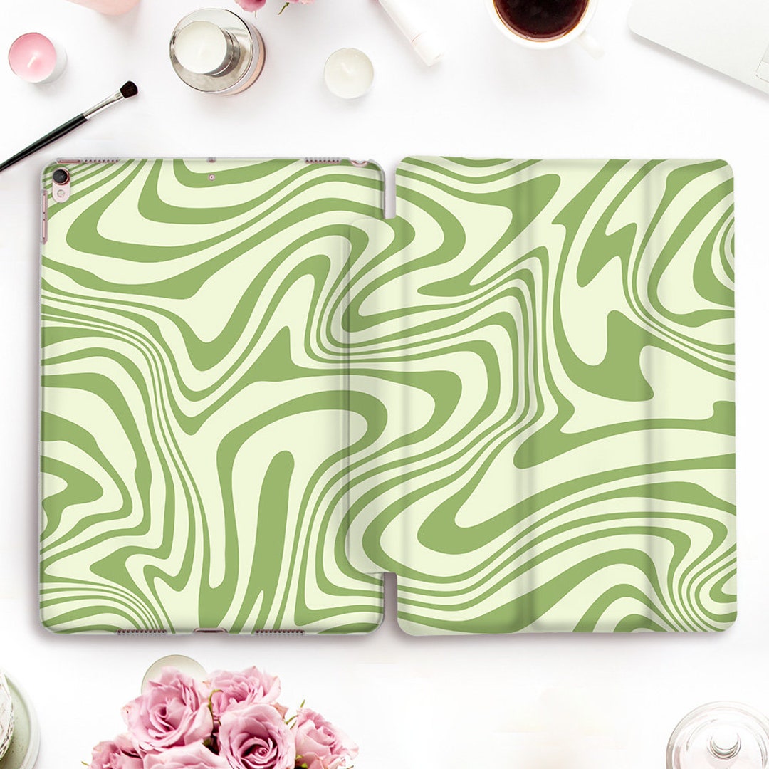 Green Vibes/ Aesthetic | iPad Case & Skin