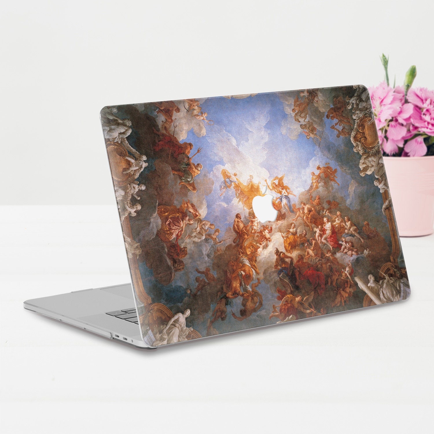 Custodia Rigida Per Macbook Pro/Air 13-15-16 Pollici – Design Parigi Vintage - Foto 2
