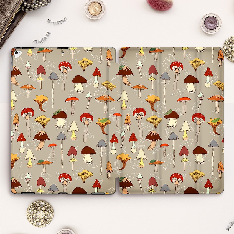 Mushrooms Ipad Case Nature Ipad Pro 11 12 9 10 5 9 7 10 2 8th Ai Cuttersguide Com