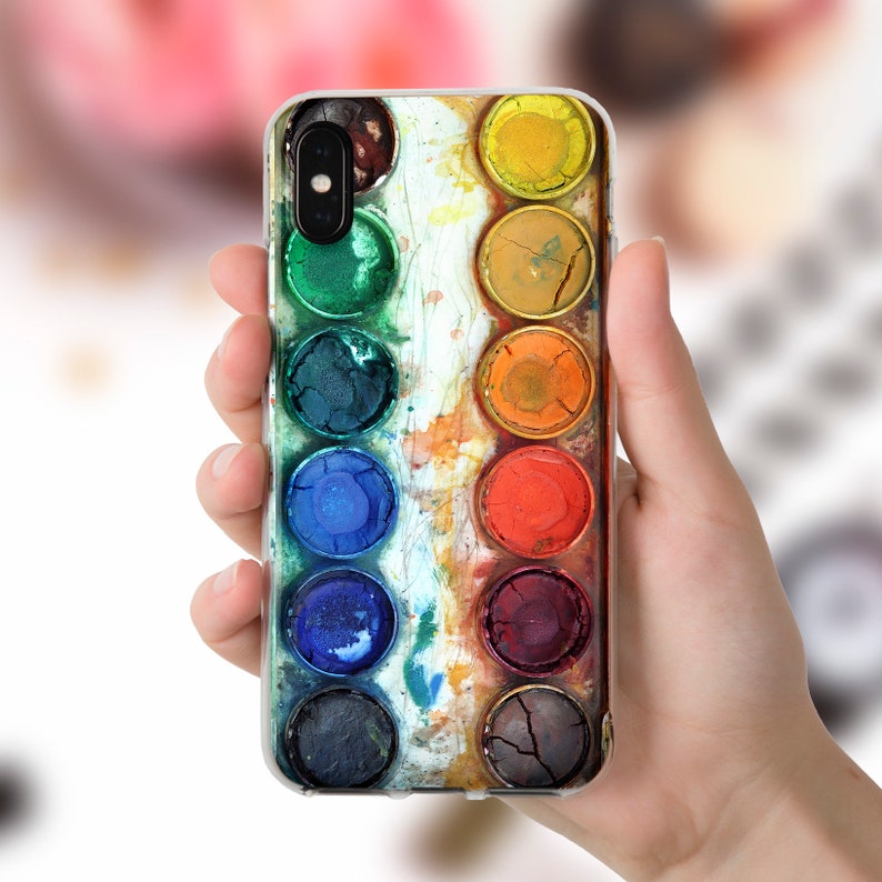 Paint Iphone Case for Iphone 11 Pro Max XR X XS Art Iphone 8 Etsy