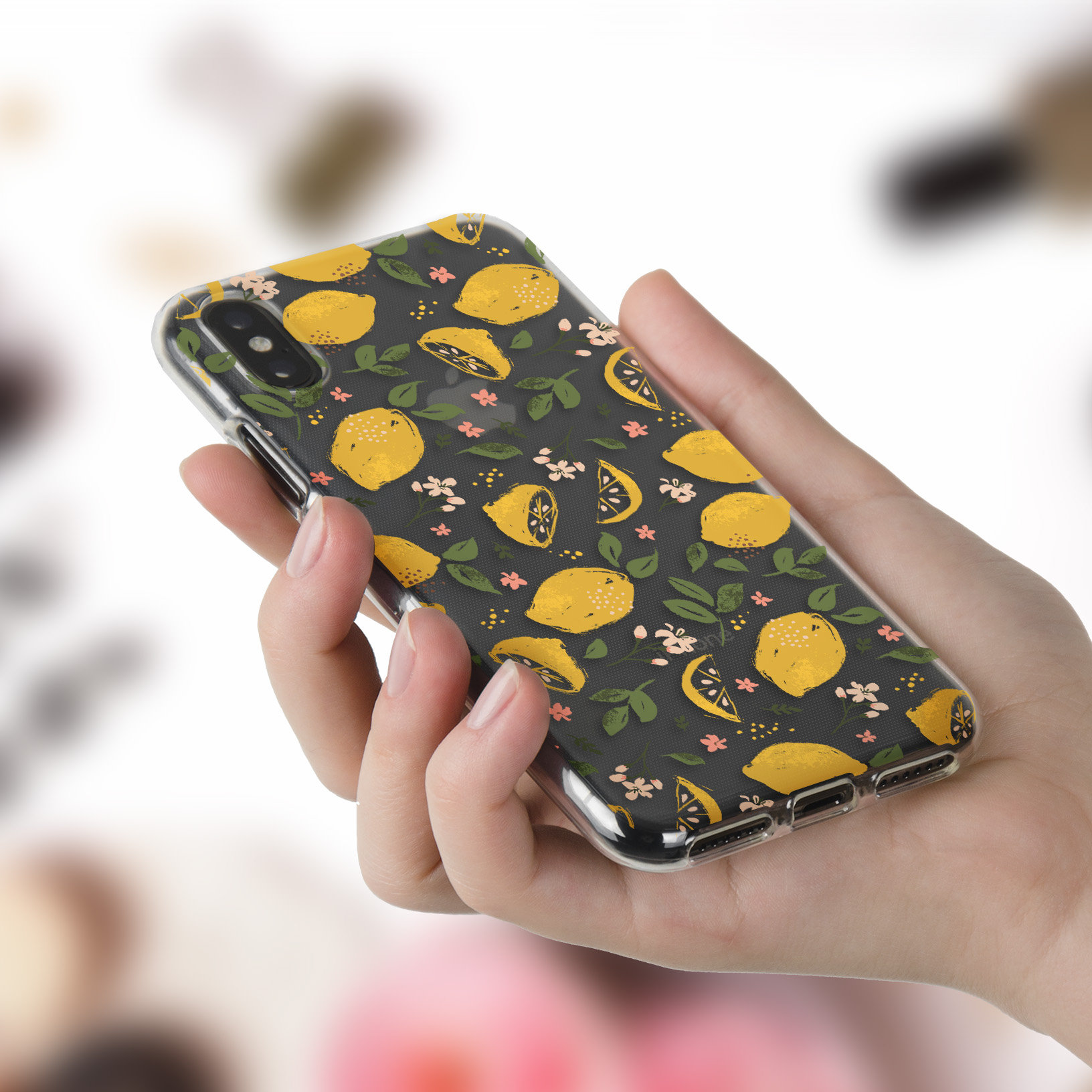 Lemons iPhone case XR XS Max X Girl case for iPhone 8 Plus 7 Etsy