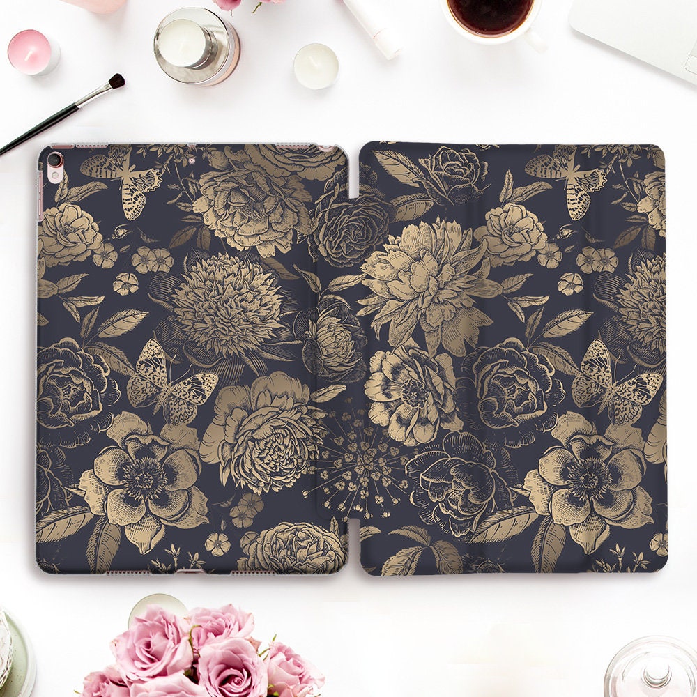 Flowers Ipad Case Aesthetic Ipad Pro 11 12 9 10 5 Girl Ipad Etsy Ireland