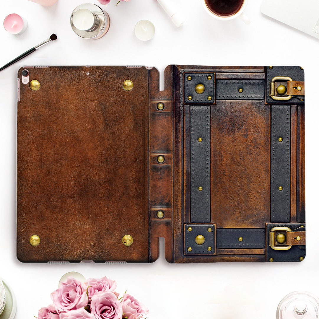Book iPad Case Vintage iPad Pro 11 12.9 10.5 9.7 10.2 8th Air 4 Mini 5 ...