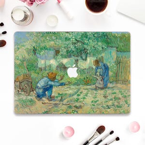 Van Gogh Macbook case Painting Macbook Pro 13 Air 13 15 inch M2 M3 M4 Pro 14 16 Aesthetic vintage art Oil painting Nature Cottagecore case
