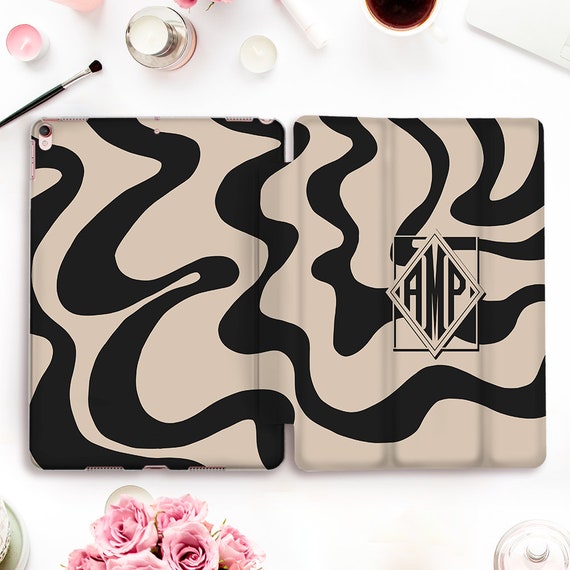 Monogram iPad Case Personalized iPad Pro 11 12.9 10.2 10.5 Air 