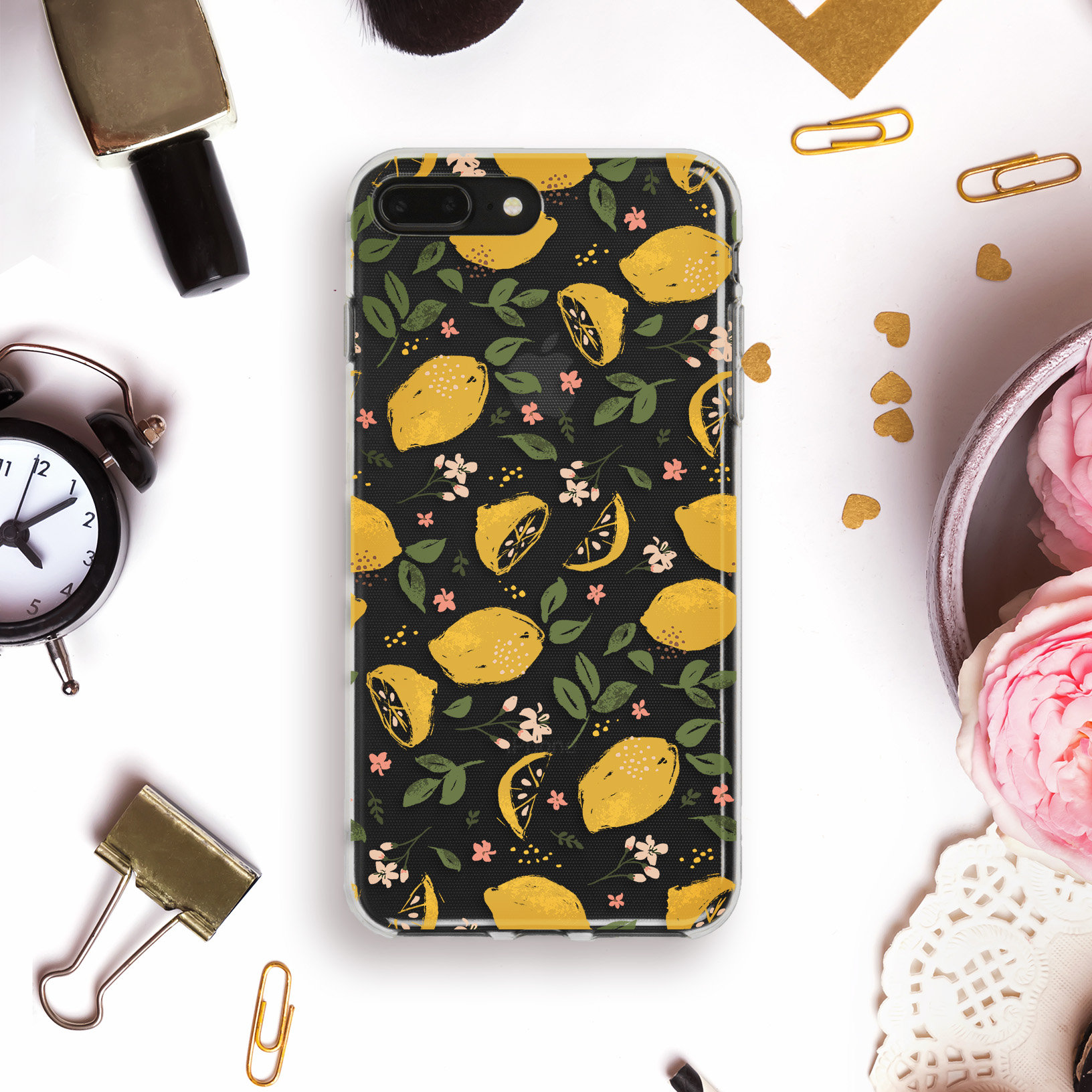 Lemons iPhone case XR XS Max X Girl case for iPhone 8 Plus 7 Etsy