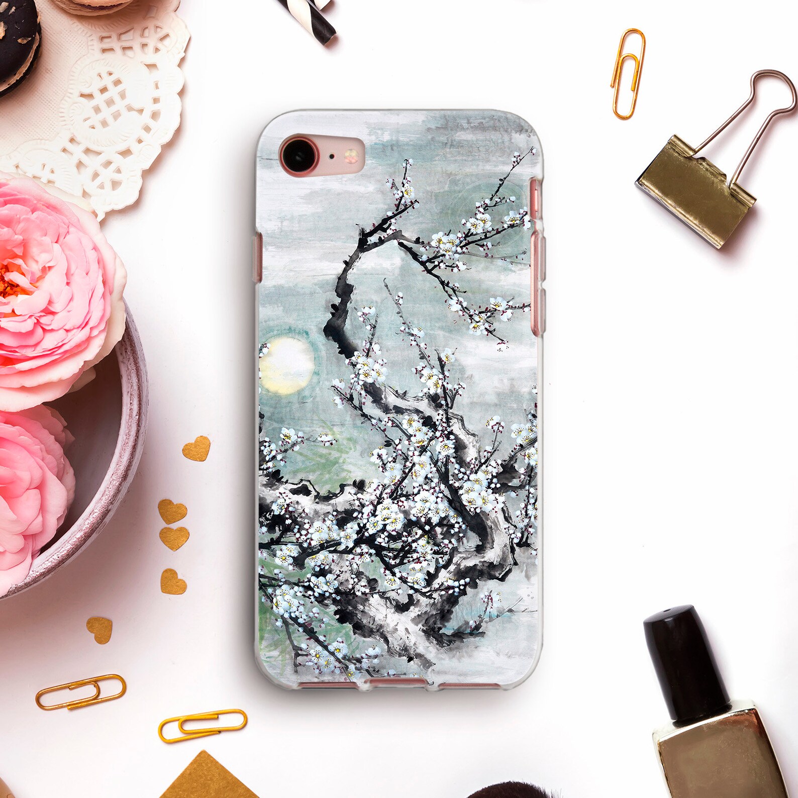 Japanese Iphone Case 11 Pro Xr Xs Art Case For Iphone 8