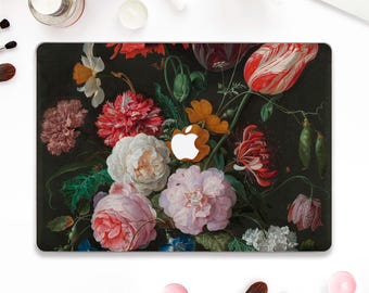 花柄 MacBook Air 13 インチケース M5 M4 M3 M2 M1 花柄 Mac Pro 16 15